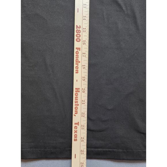 Romwe Medium T Shirt Universe Deep Space Graphic Print Black Short Sleeve - Picture 3 of 5